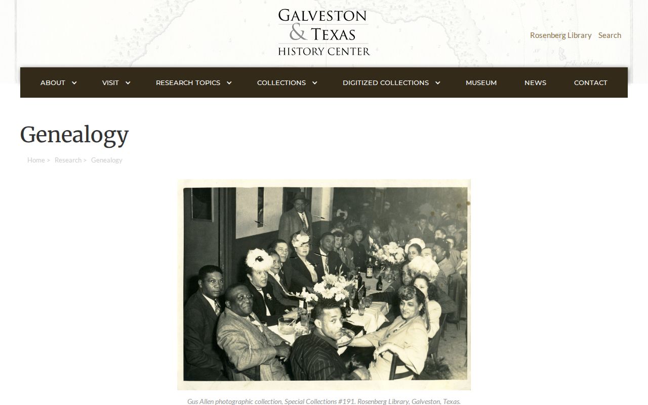 Alvin city directory holdings at the Galveston and Texas History Center Reading Room