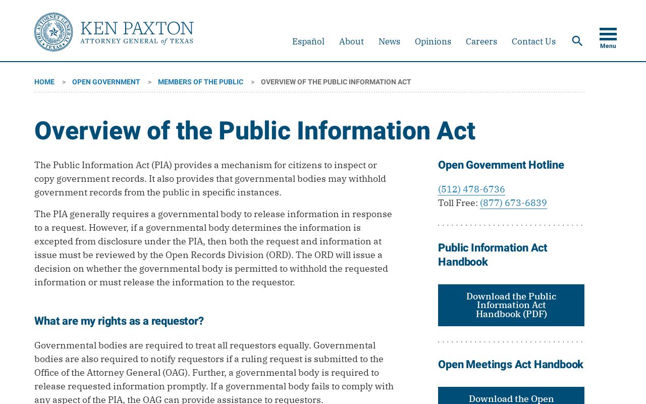 Alvin residents directory Texas public information law overview