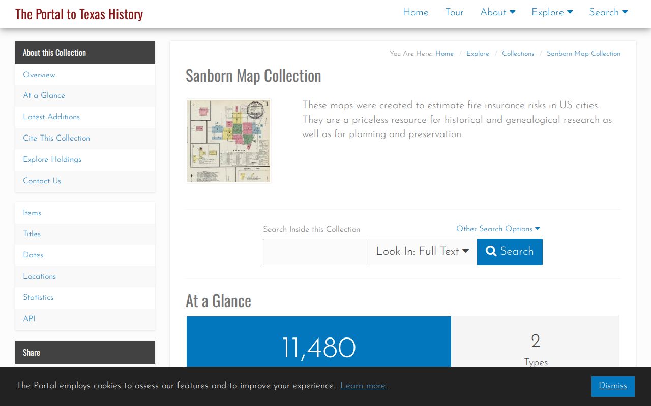 Alvin previous residents UNT Sanborn map collection address history